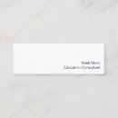 Recherche de éducateur cartes visite Simple