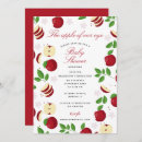 Recherche de pomme rouge invitations Mignon