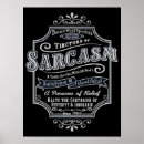 Zoek naar sarcasme posters Sarcastisch