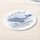 Zoek naar blauw baby shower onderzetters Oceaan