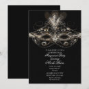 Recherche de masque mascarade invitations Glamour