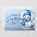 Recherche de neige vœux cartes Hiver