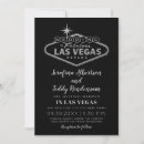 Recherche de destination las vegas mariage invitations Noir