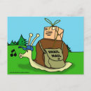 Recherche de courrier drôle cartes postales Escargot