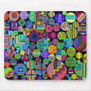 Zoek naar zwarte achtergrond muismatten Abstract