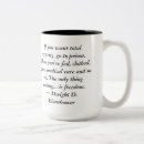Recherche de liberté citation tasses Président