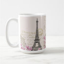 Recherche de tour eiffel vintage tasses Rétro