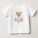 Recherche de renard rouge bébé vêtements Aquarelle