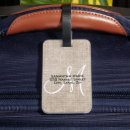 Recherche de toile de jute bagages étiquettes Moderne