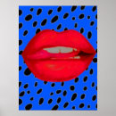 Zoek naar lippen kunst Luipaard