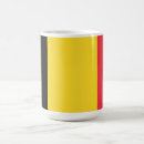 Recherche de drapeau belgique tasses Pays