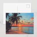 Recherche de scène de soirée cartes postales Plage