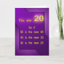 Recherche de 20 ans anniversaire cartes Typographie