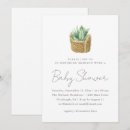 Recherche de succulent baby shower Simple