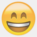 Zoek naar glimlachende mond stickers Emoticon