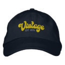 Recherche de date de naissance casquettes Vintage