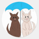 Recherche de chat humoristique autocollants Amoureux des chats