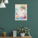 Zoek naar kleurrijke bomen kunst Tekening