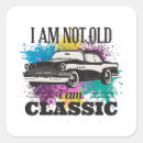 Recherche de voitures anciennes autocollants Classique