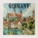 Recherche de voyage vintage puzzles Allemagne