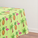 Recherche de motif rose de flamant nappes Ananas