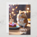 Zoek naar hamsters uitnodigingen Schattig