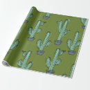 Recherche de motif de cactus papier cadeau Mignon