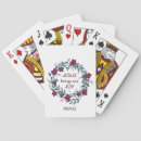 Recherche de joie jeux de cartes Monogramme