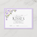 Recherche de bridal shower accompagnement cartes Devinez combien de baisers