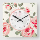 Recherche de damas horloges Rose