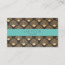 Zoek naar vintage art deco visitekaartjes Patroon