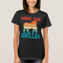 Recherche de sauvez la forêt tropicale tshirts Gorilles