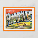 Recherche de ville de phoenix cartes postales États unis