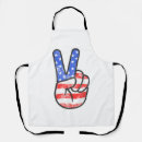Recherche de signe de paix tabliers Drapeau