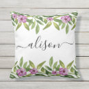 Recherche de watercolor coussins Verdure