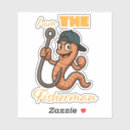 Zoek naar komische stickers Illustratie