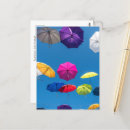 Recherche de parapluie coloré cartes postales Pour tous
