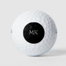 Recherche de professionnel de golf accessoires Noir et blanc