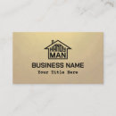 Zoek naar handyman logo visitekaartjes Bouw