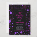 Recherche de black and purple invitations Rose
