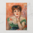 Recherche de portrait renoir cartes postales Rose