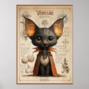 Recherche de chats effrayants posters Rétro