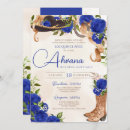 Recherche de blue quinceanera invitations Élégant