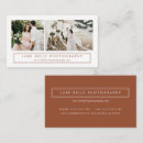 Recherche de page cartes visite Photographe