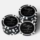Recherche de noir et blanc jetons poker Moderne