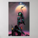 Recherche de cauchemar posters Psychédélique