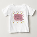 Recherche de deco bébé tshirts Doré
