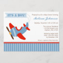 Recherche de avion invitations Nouveau bébé