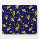 Recherche de plume bleue tapis souris Floral