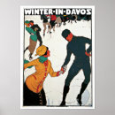 Recherche de vintage winter posters Travel